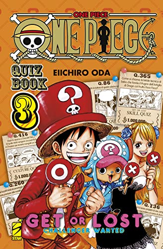 ONE PIECE. QUIZ BOOK. GET OR LOST. CHALL
