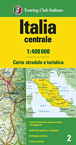 ITALIA CENTRALE 1:400.000. CARTA STRADAL