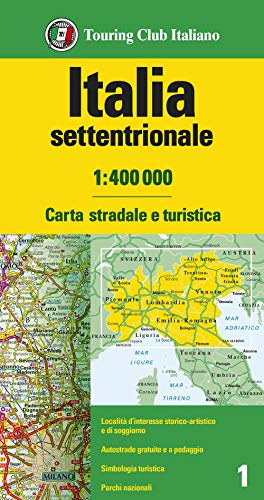 ITALIA SETTENTRIONALE 1:400.000. CARTA S