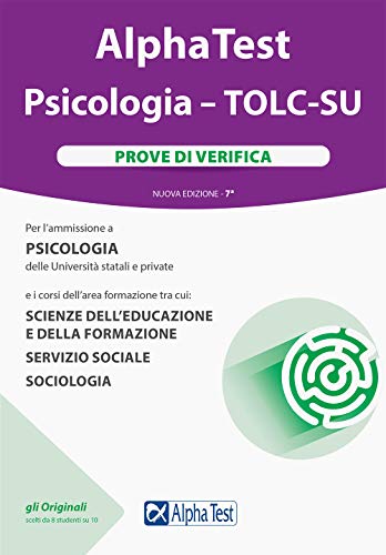 ALPHA TEST. PSICOLOGIA. TOLC-SU. PROVE D